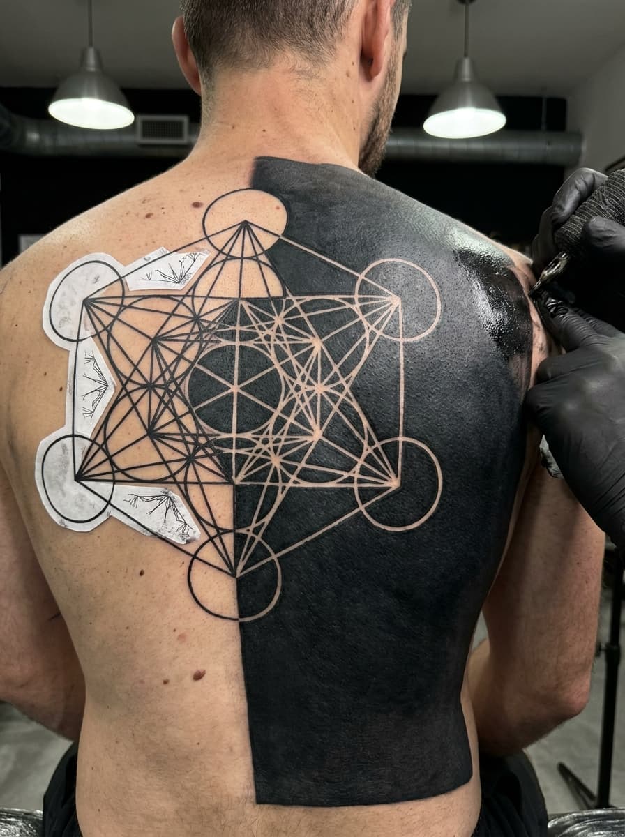 The back — Metatron's Cube and the worst of the bone pain