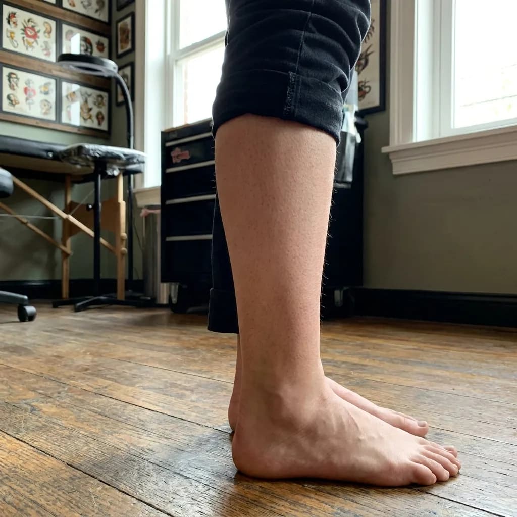 Geometric Leg — Before