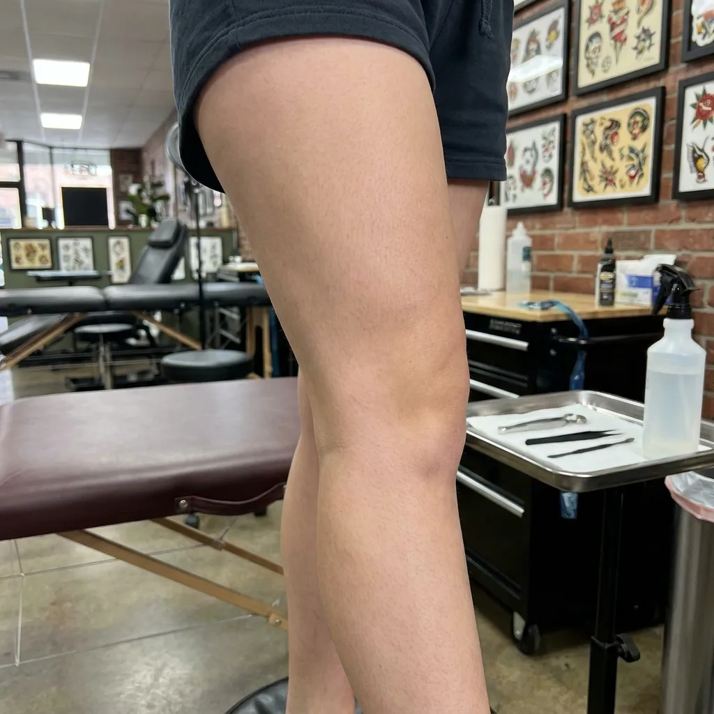 Geometric Leg — Before
