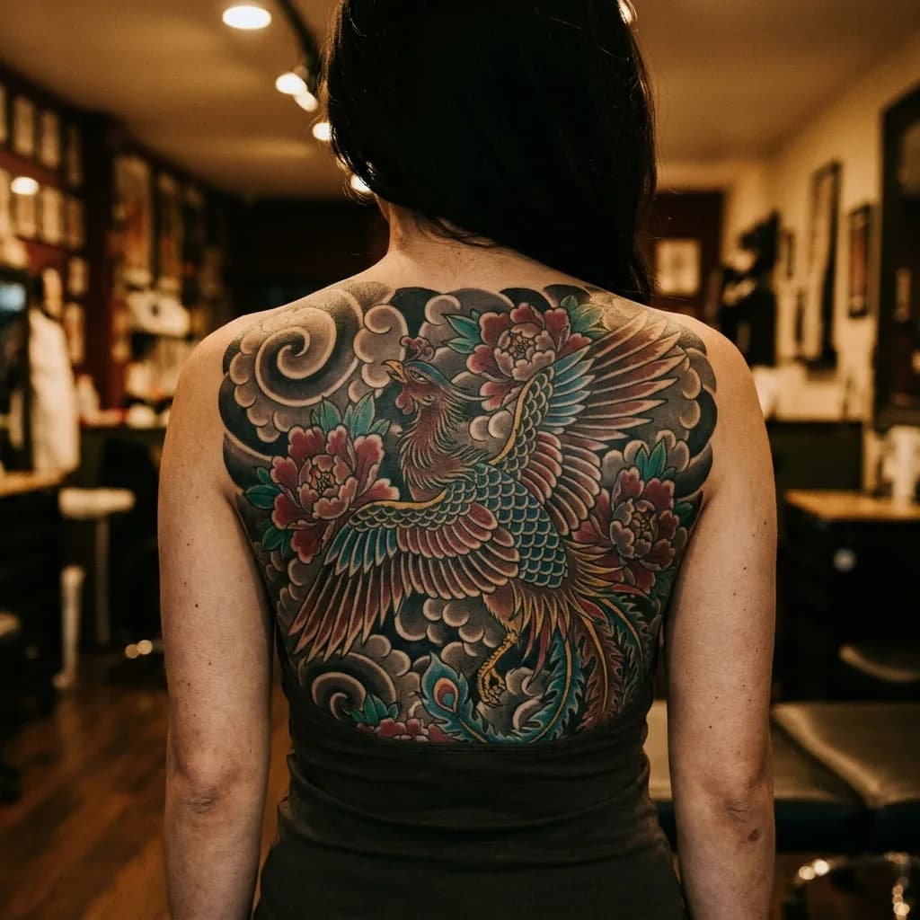 Irezumi back piece — Complete