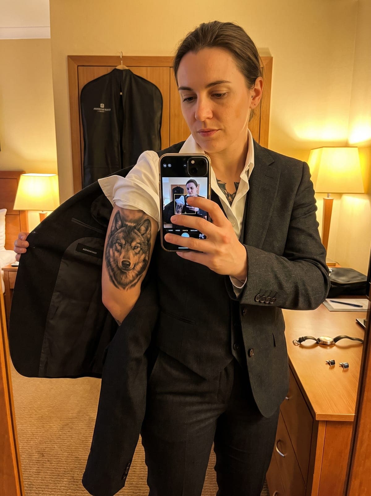 Realism half sleeve tattoo — half-sleeve covering shoulder to elbow
